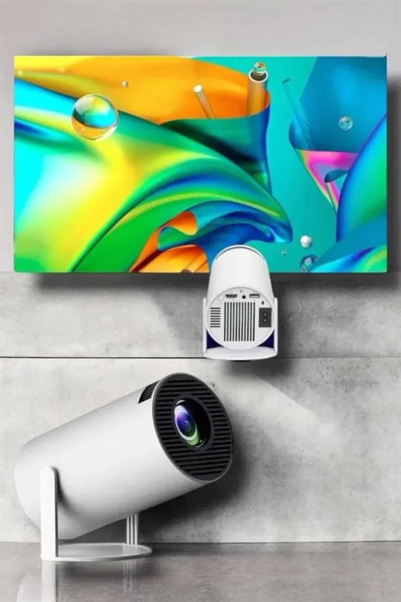 130 İnç Geniş Ekran ve 4K Destekli Full HD Projeksiyon Cihazı görsel 4