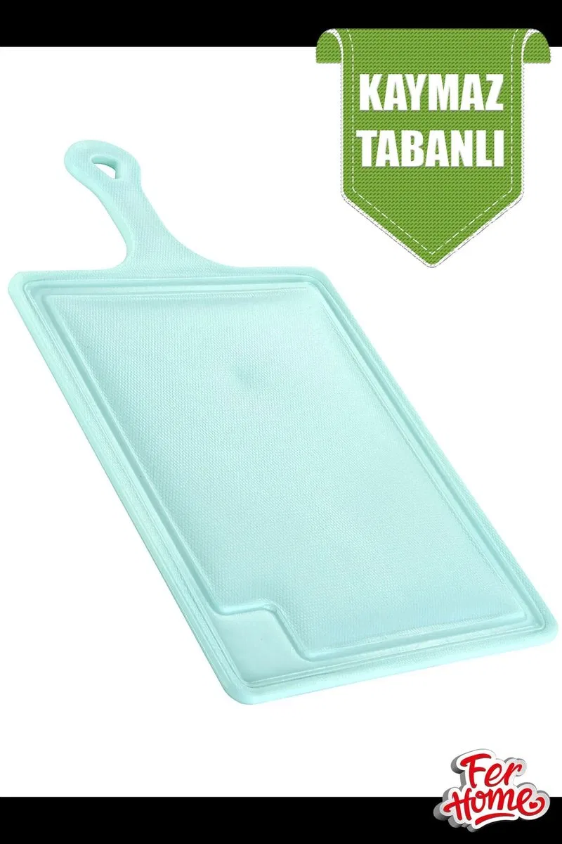 Kesme Tahtası Kaydırmaz Plastik Kesme Sunum Tahtası Pratik Kesim Panosu 165x315 Mm Royaleks-FR-105 görsel 5