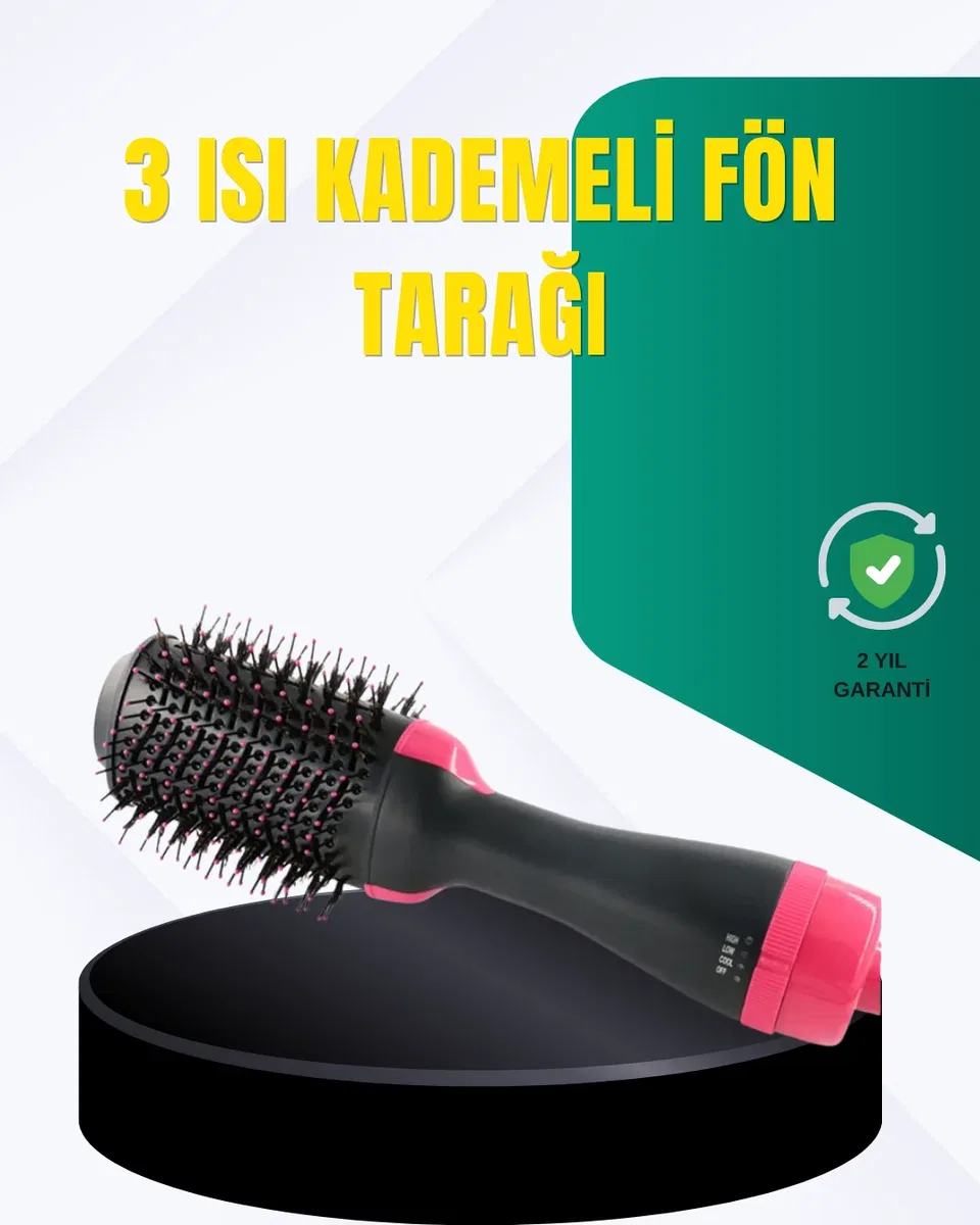Kuaför Kalitesinde Ev Tipi Saç Kurutma ve Şekillendirme