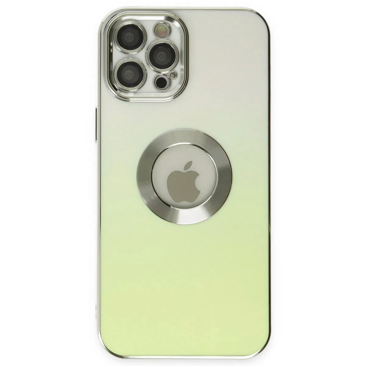 Apple İphone 12 Pro Kılıf Best Silikon - Yeşil