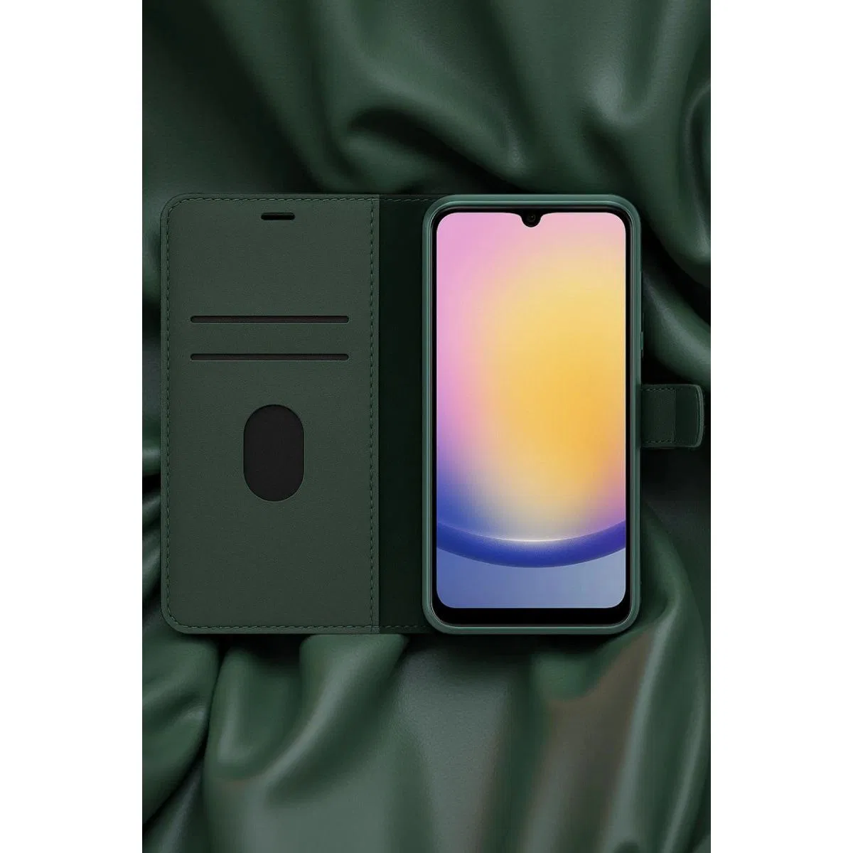 Vivo Y28 Kılıf Trend S Plus Kapaklı Kılıf - Kırmızı görsel 3