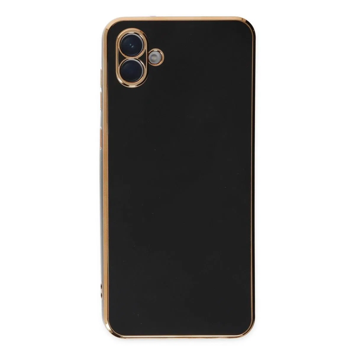 Samsung Galaxy A04 Kılıf Volet Silikon - Siyah görsel 2