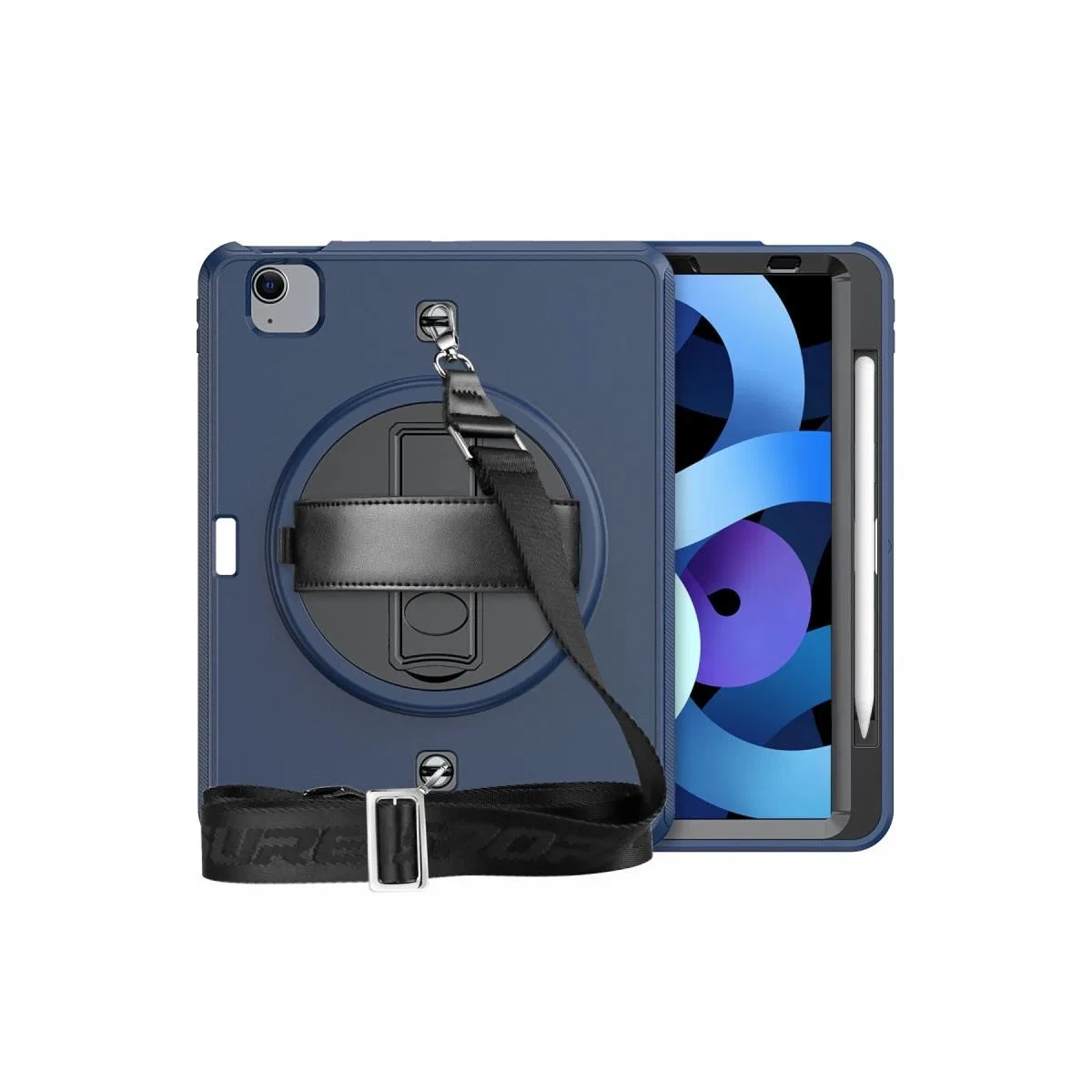 Apple İpad Pro 11 (2020) Kılıf Strap-c Otterbox Tablet Kapak - Lacivert görsel 2