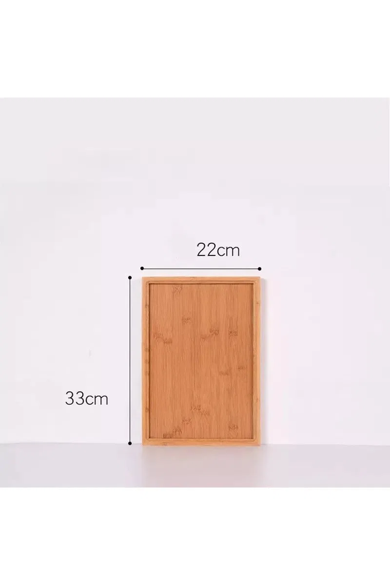 Bambu Çok Amaçlı Düzenleyici Sunum Tepsisi (33 Cm X 22 Cm) Royaleks-81287 görsel 7