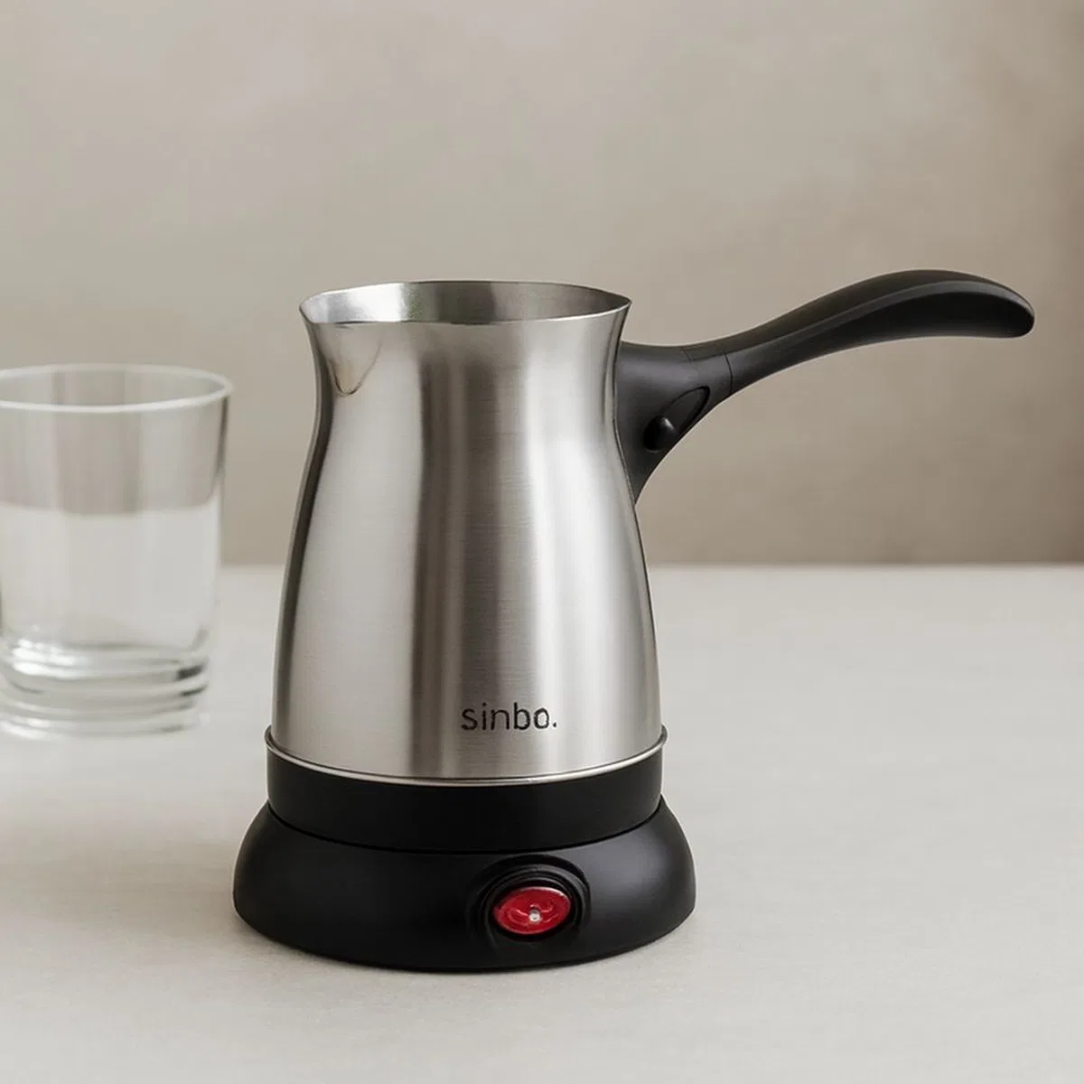 Elektrikli Cezve Türk Kahvesi 500 ml 6 Fincan Çelik
