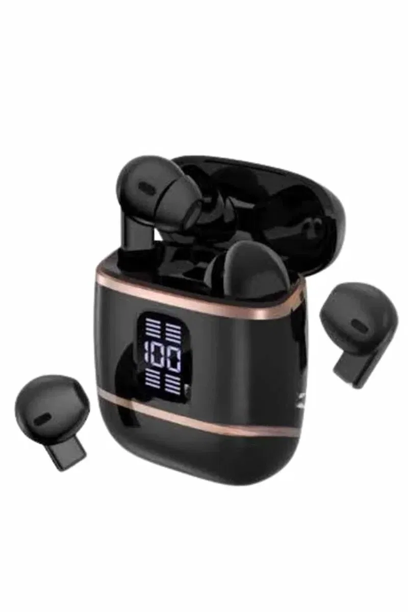 Profesyonel Dijital Göstergeli Düşük Gecikme Bluetooth Kulaklık Çift Kulaklık görsel 5