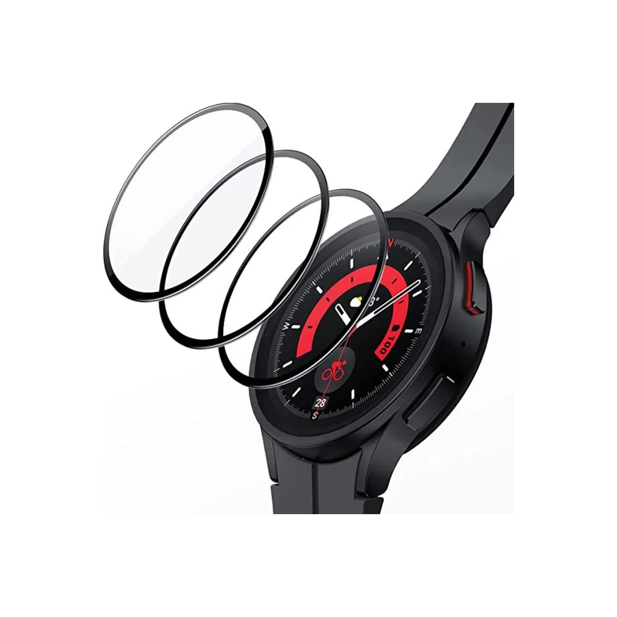 Watch 4 46mm Polymer Nano Ekran Koruyucu - Şeffaf görsel 2