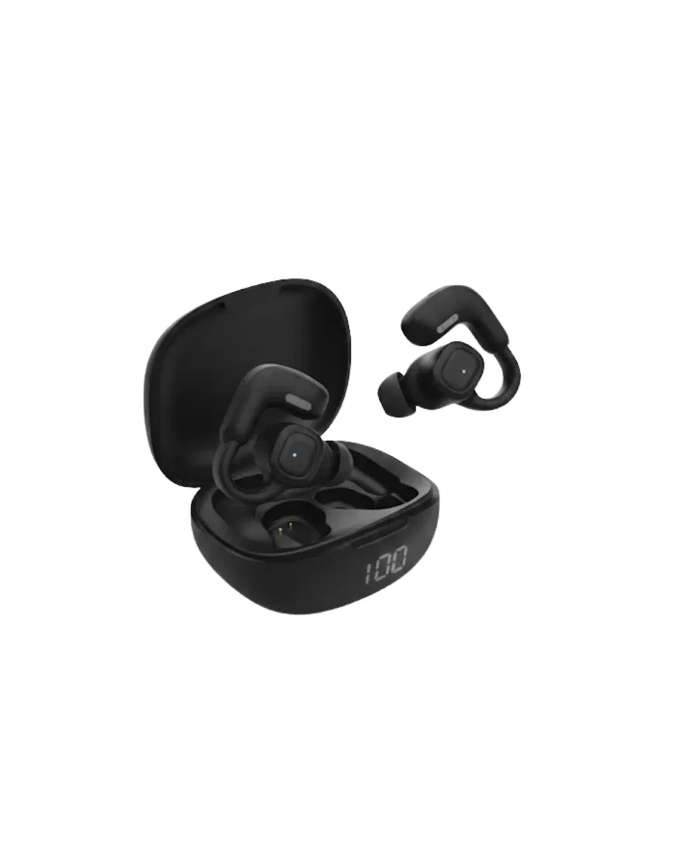 Açık Tasarım Kablosuz Bluetooth Spor Kulaklık LED Ekranlı görsel 3