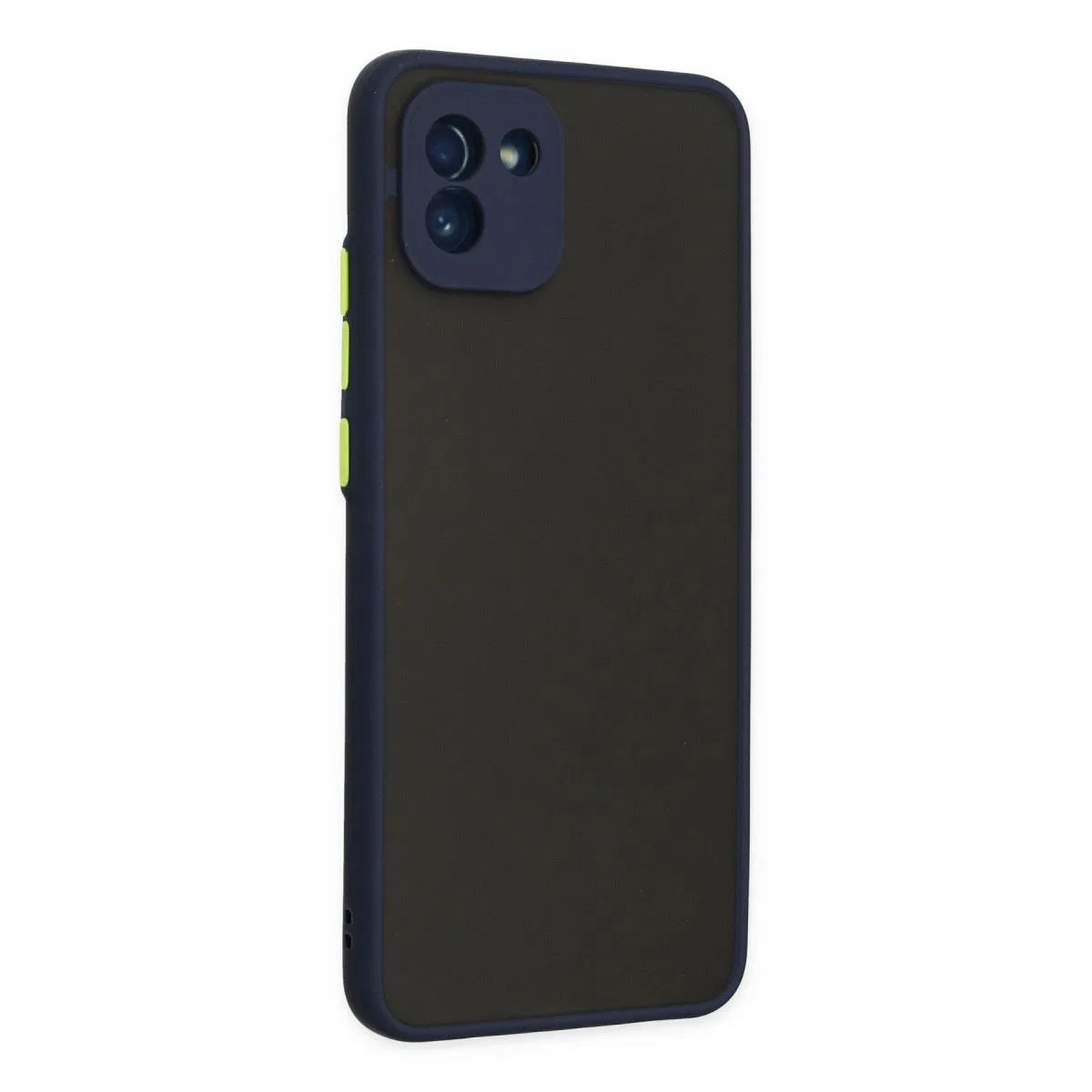Samsung Galaxy A03 Kılıf Montreal Silikon Kapak - Lacivert görsel 2
