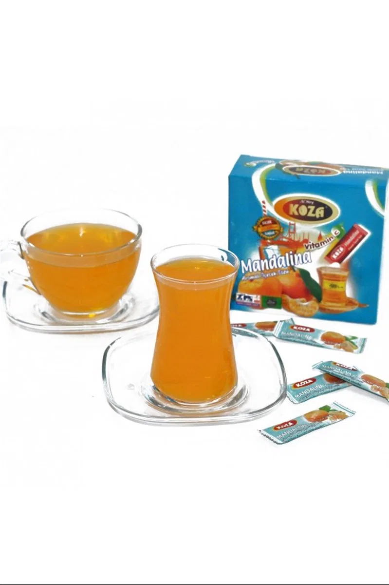 Koza Tek İçimlik Mandalina Aromalı Toz İçecek 50'li görsel 2