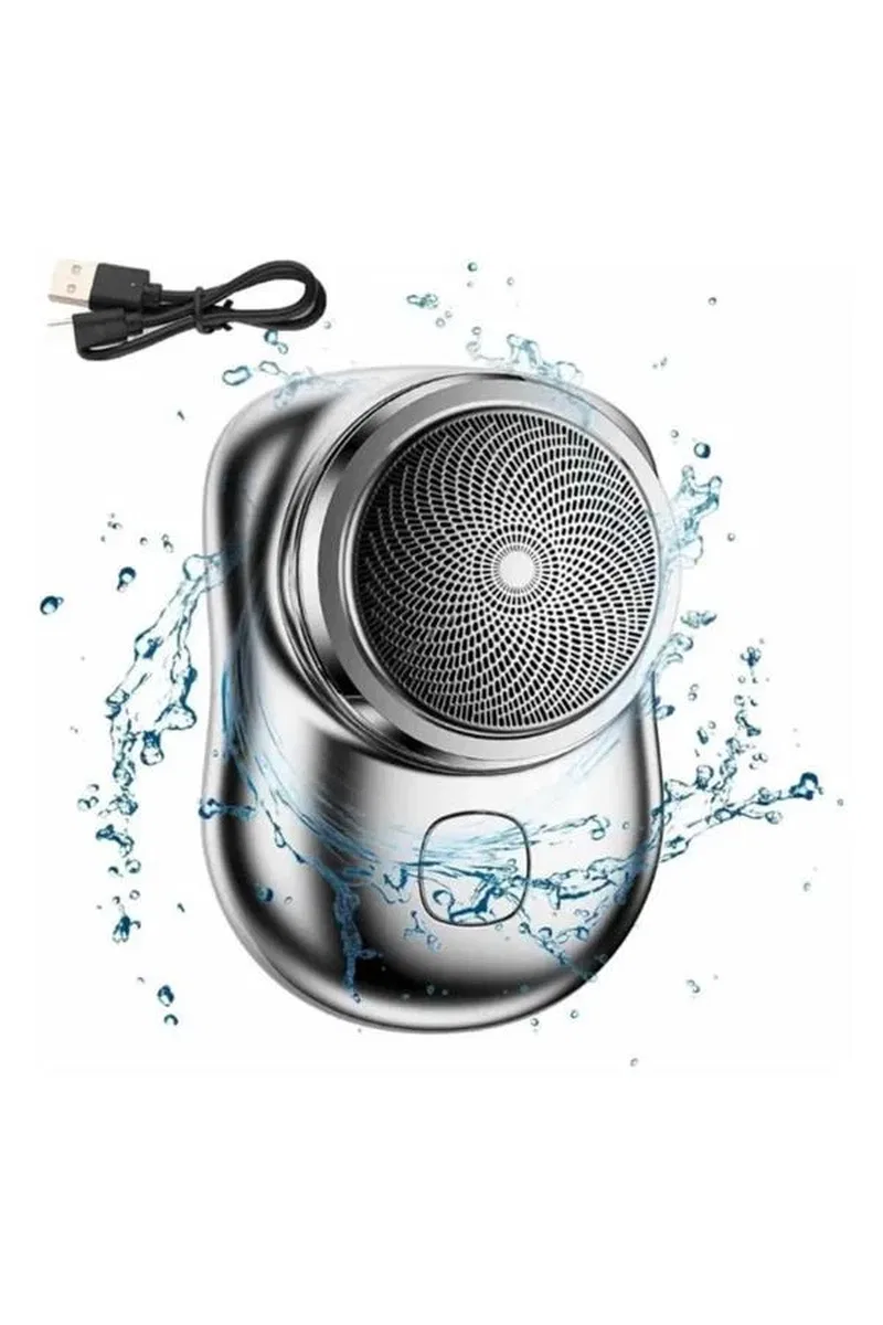 Mini Sıfır Sakal Yanak Tıraş Makinesi USB Şarjlı Sıfır Sakal Taşınabilir Korumalı görsel 3
