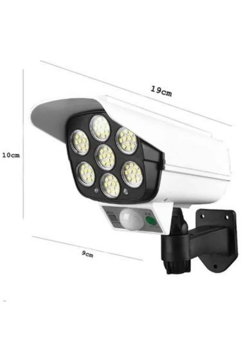 LED Lamba-Güneş Paneli Destekli Uzaktan Kumandalı Solar LED Lamba görsel 5