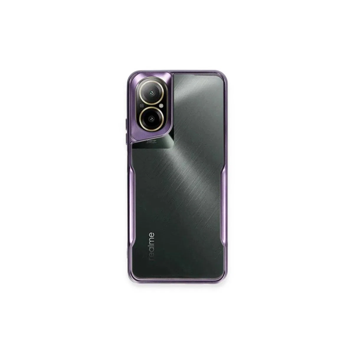 Realme 12 Lite Kılıf Boyi Silikon Kapak - Derin Mor
