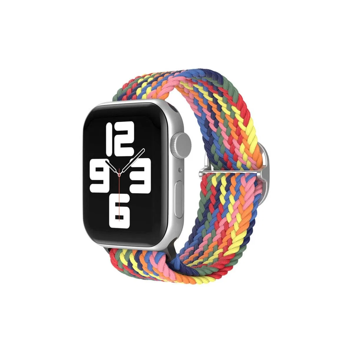 Apple Watch 42mm Kordon - Siyah-kırmızı-sarı