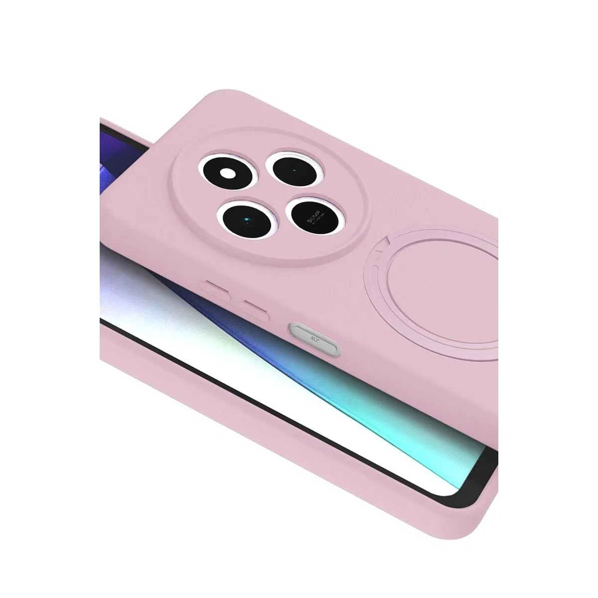 Xiaomi Redmi 14c Regal Magsafe Standlı Kapak - Açık Pembe görsel 3