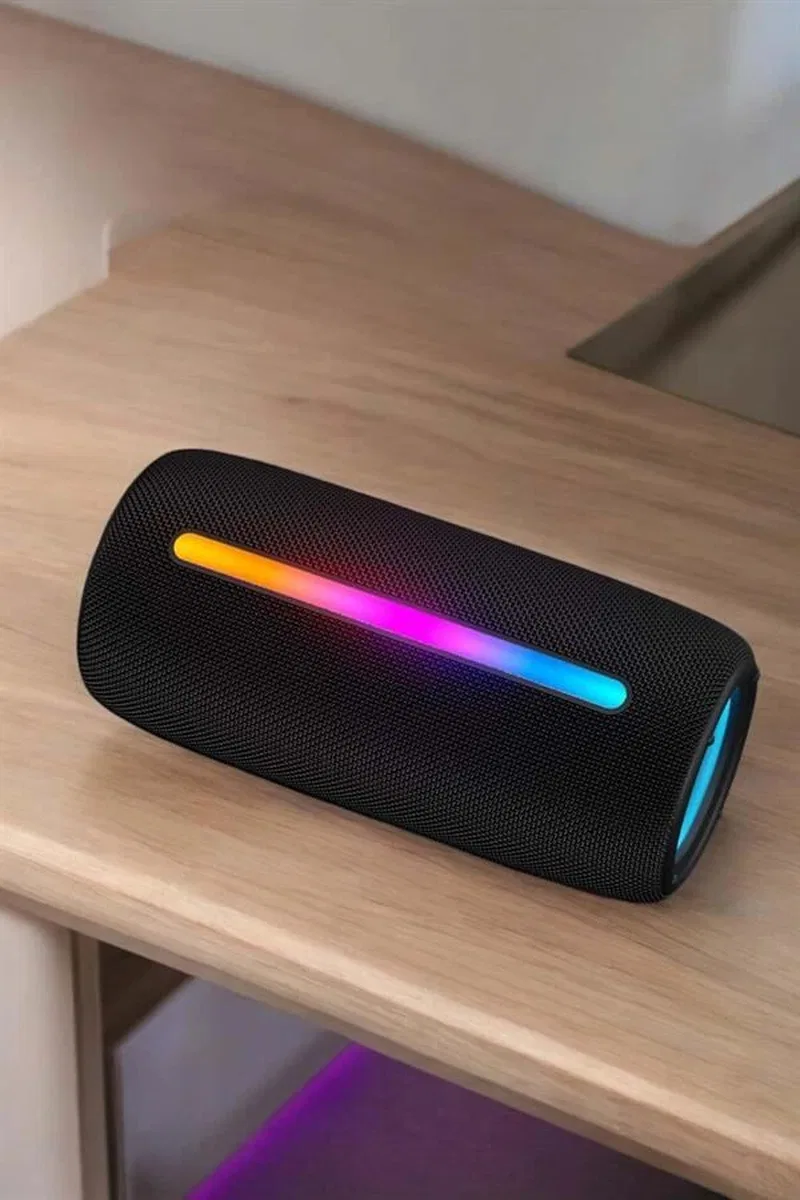 Kablosuz Bluetooth Hoparlör Uzun Pil Ömrü Taşınabilir görsel 4
