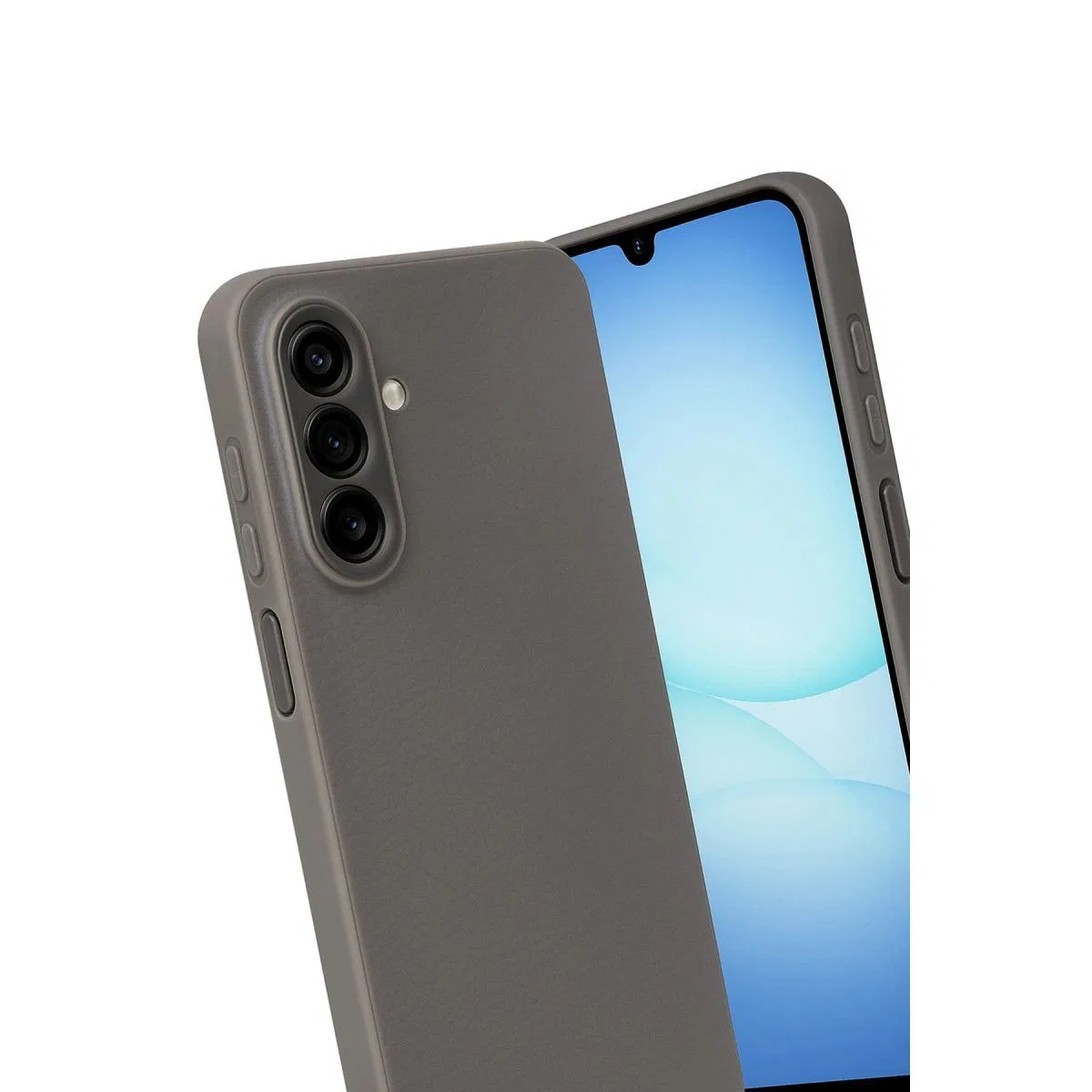 Samsung Galaxy A17 5g Thermax Silikon Kılıf - Gri görsel 3