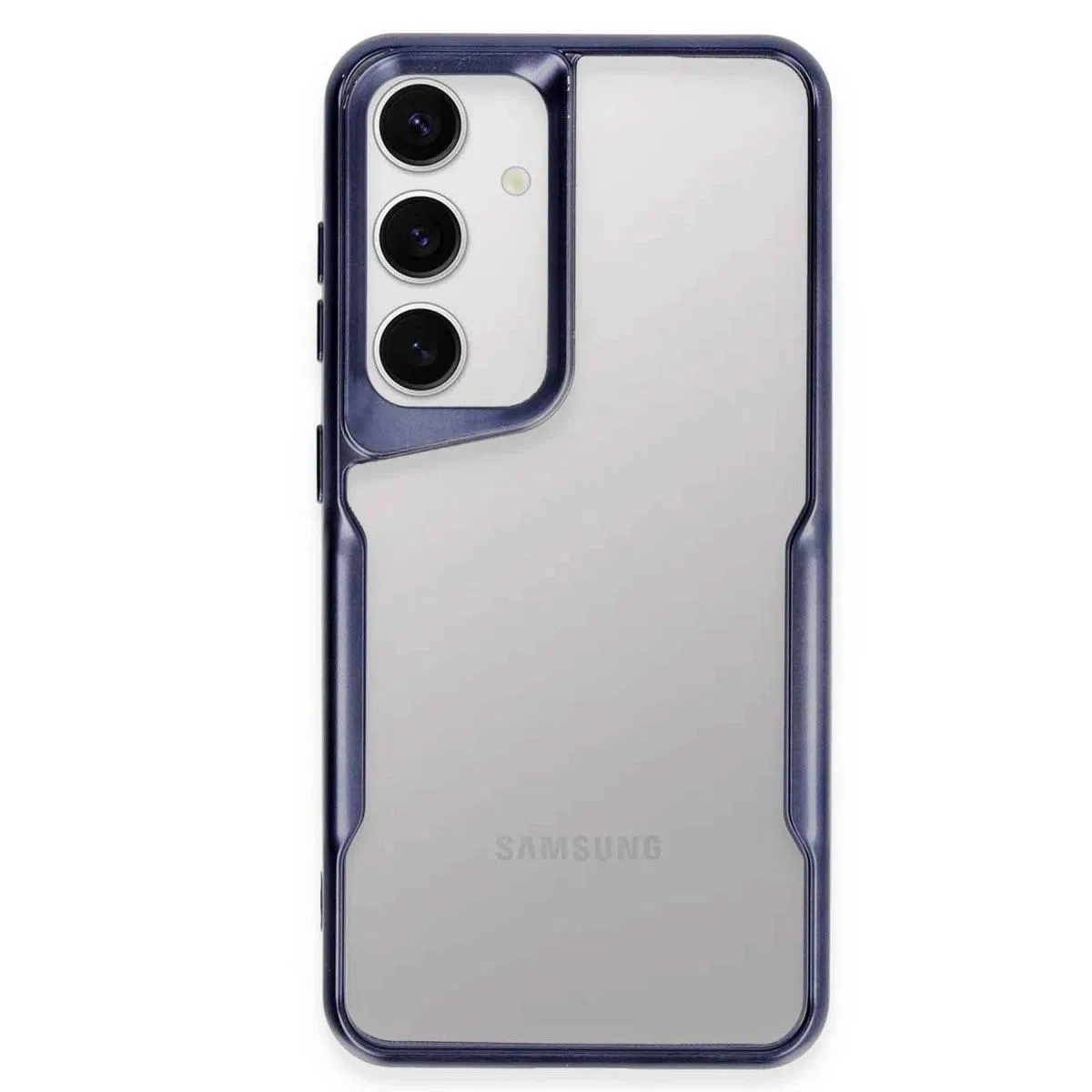 Samsung Galaxy S24 Kılıf Boyi Silikon Kapak - Lacivert