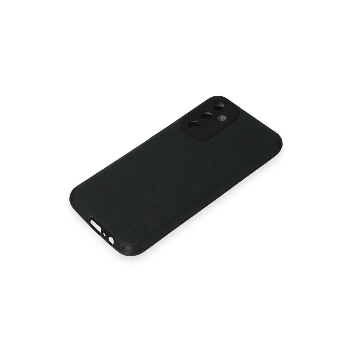 Samsung Galaxy M14 5g Kılıf Loop Deri Silikon - Yeşil görsel 4