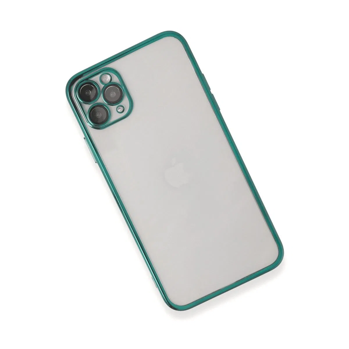 Apple İphone 11 Pro Max Kılıf Razer Lensli Silikon - Yeşil görsel 2