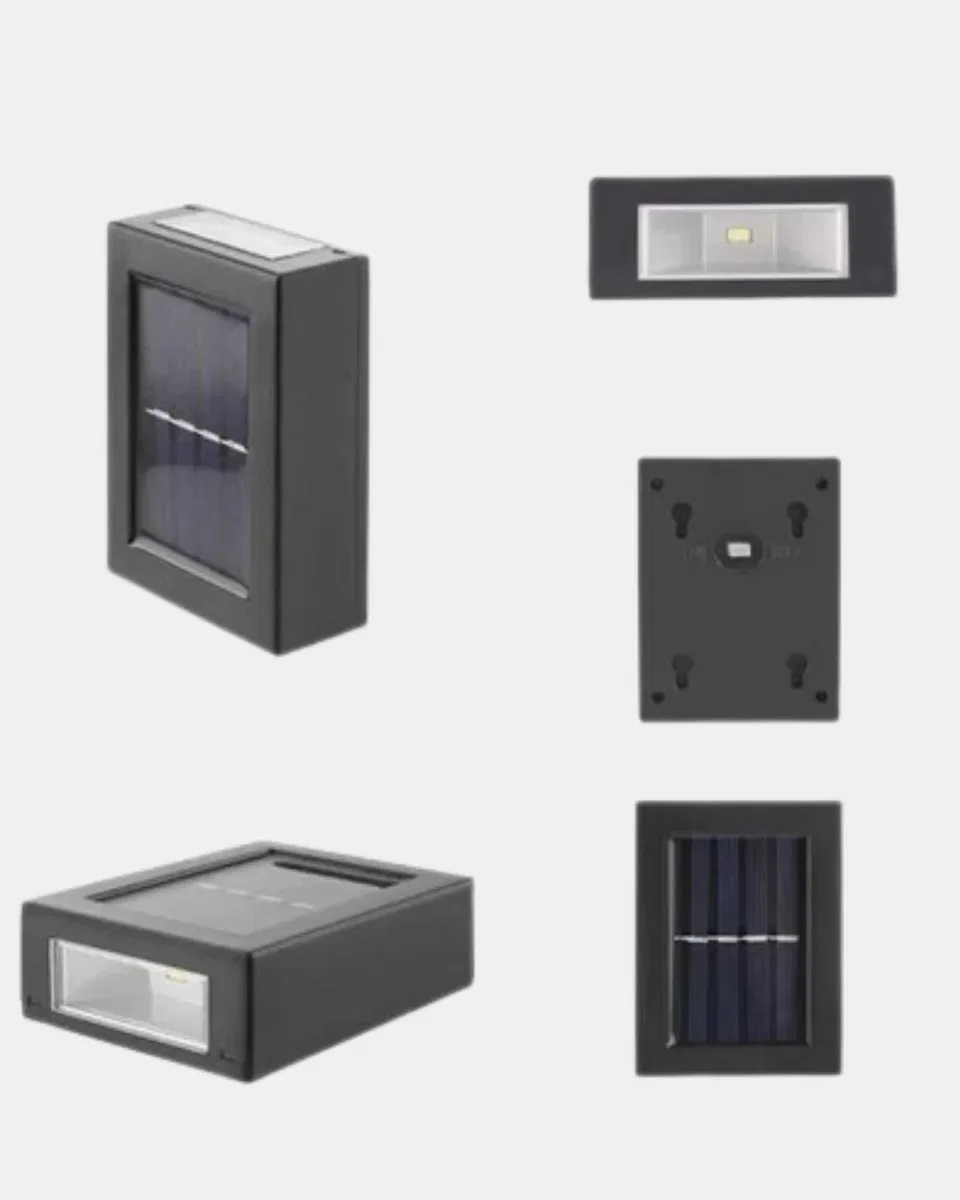 Solar Dış Mekan Aplik Su Geçirmez Dayanıklı LED Aydınlatmalı görsel 5