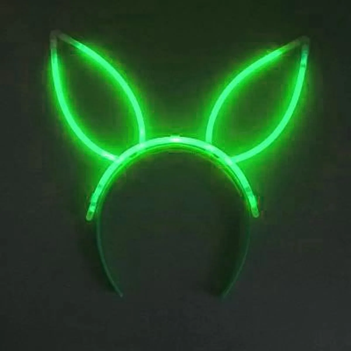 Karanlıkta Yanan Fosforlu Glow Taç 6 Renk 6 Adet görsel 2