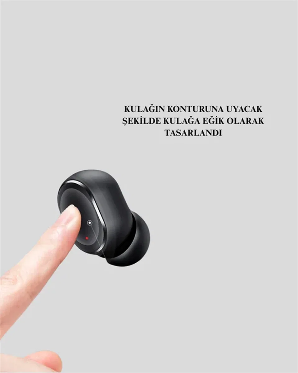 TWS Bluetooth Kulaklık Kulak İçi Kablosuz Dijital Göstergeli Çağrı Cevaplayabilen görsel 4