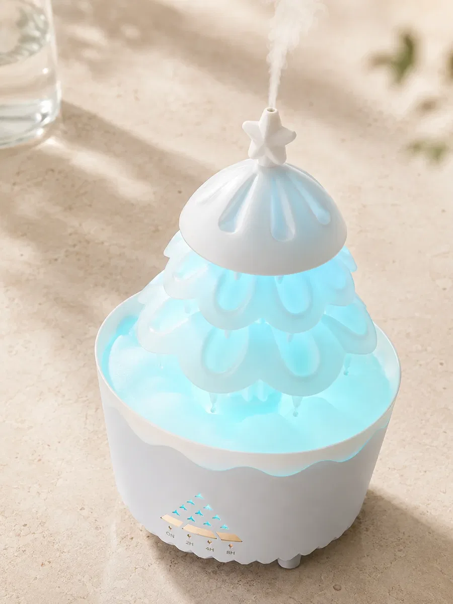 Şans Ağacı 250 ML Ultrasonik Hava Nemlendirici RGB Işıklı Aroma Difüzörü görsel 2