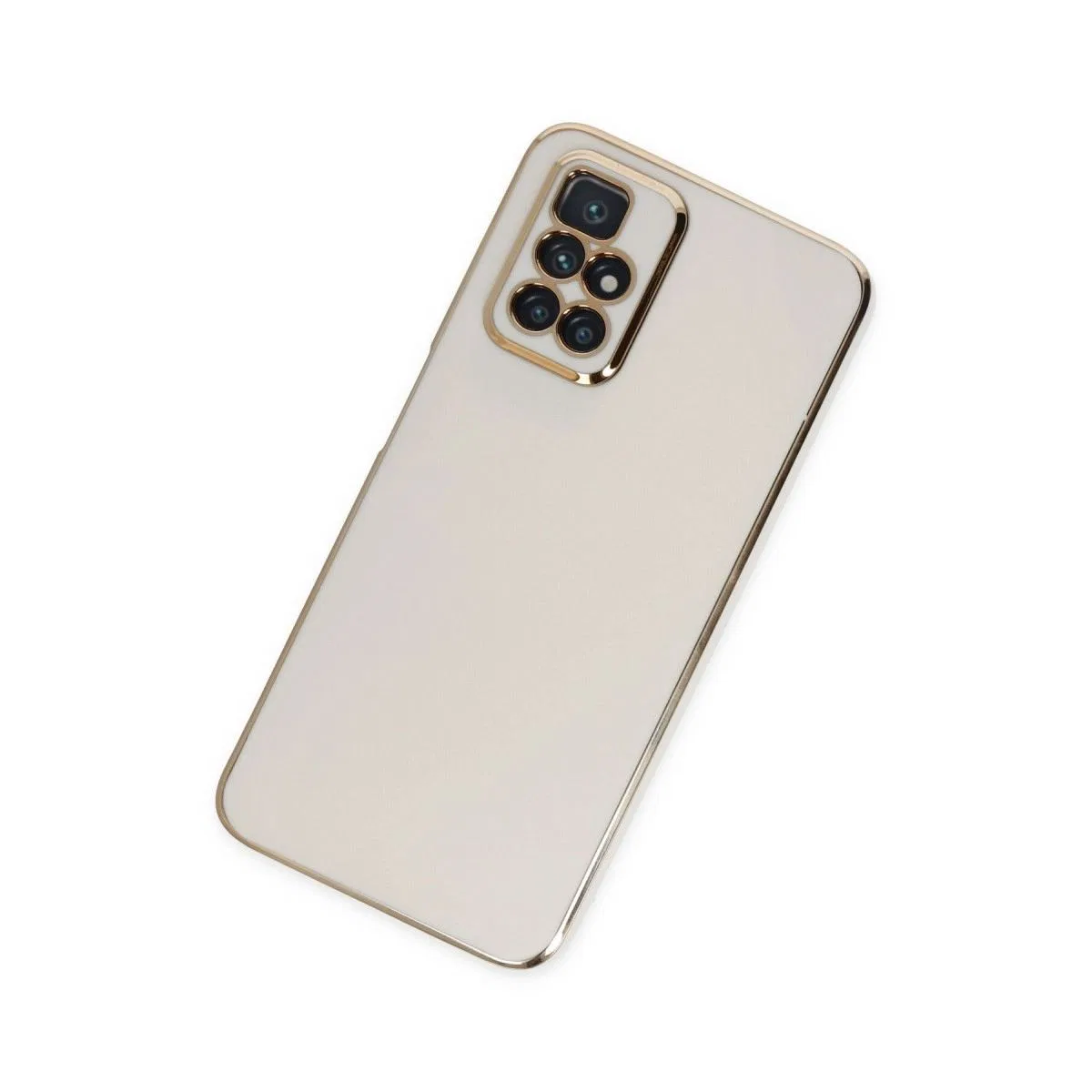 Xiaomi Redmi 10 2022 Kılıf Volet Silikon - Beyaz görsel 3