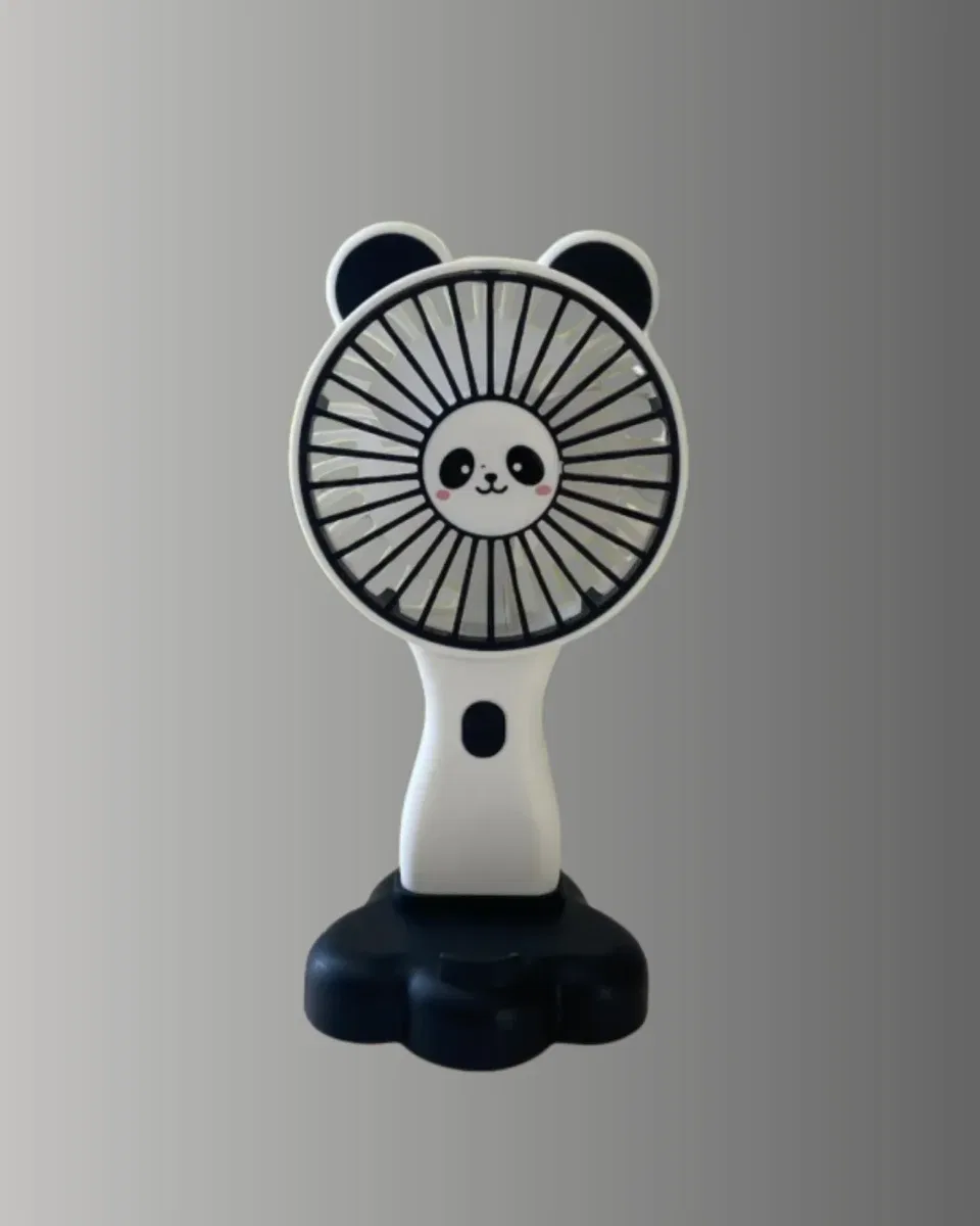 Sessiz Çalışan USB Şarjlı Masaüstü Mini Vantilatör görsel 4