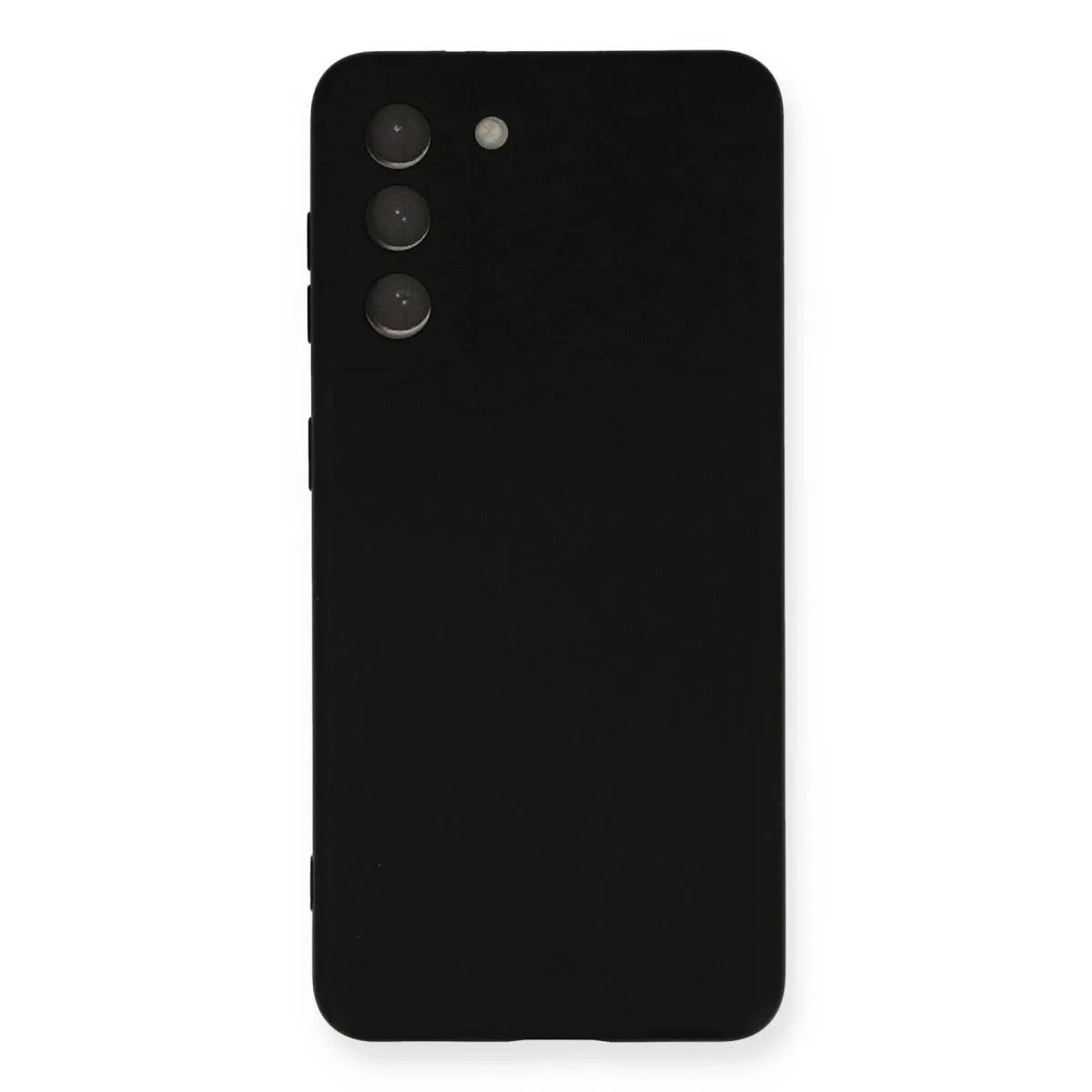 Samsung Galaxy S21 Fe Kılıf Nano İçi Kadife Silikon - Siyah
