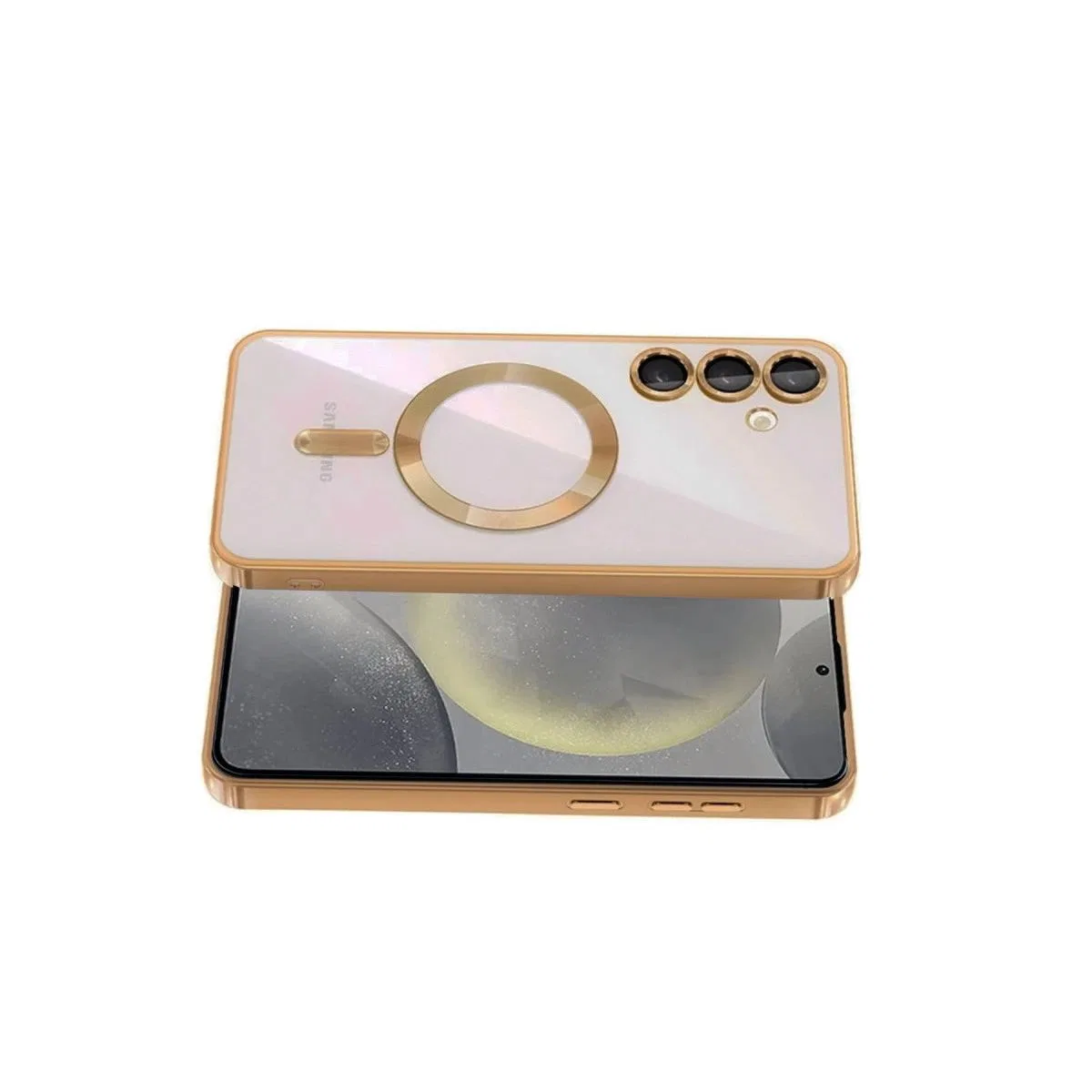 Samsung Galaxy A54 5g Kross Magneticsafe Kapak - Çöl Titanyum görsel 3