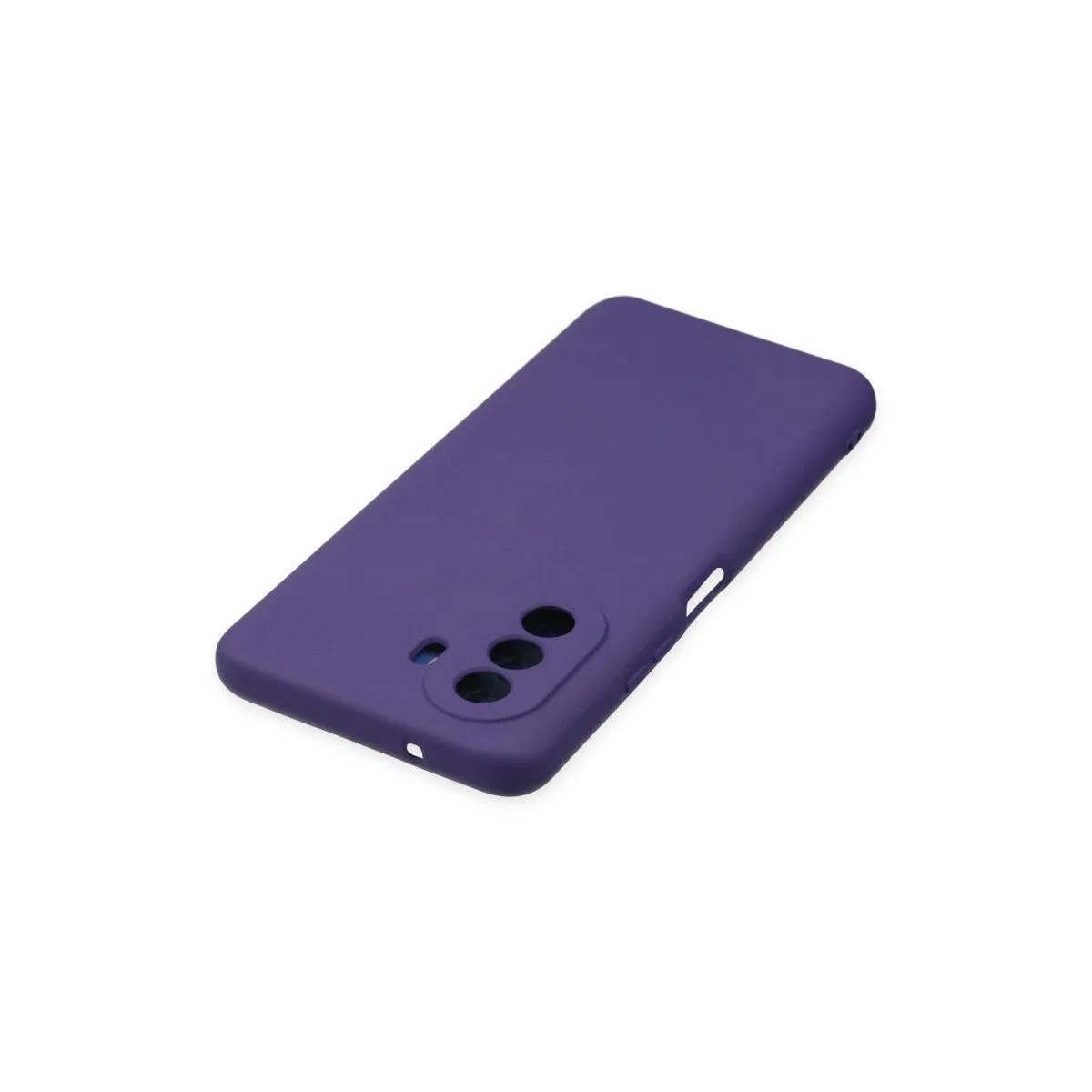 Huawei Nova Y70 Kılıf Nano İçi Kadife Silikon - Mor görsel 5