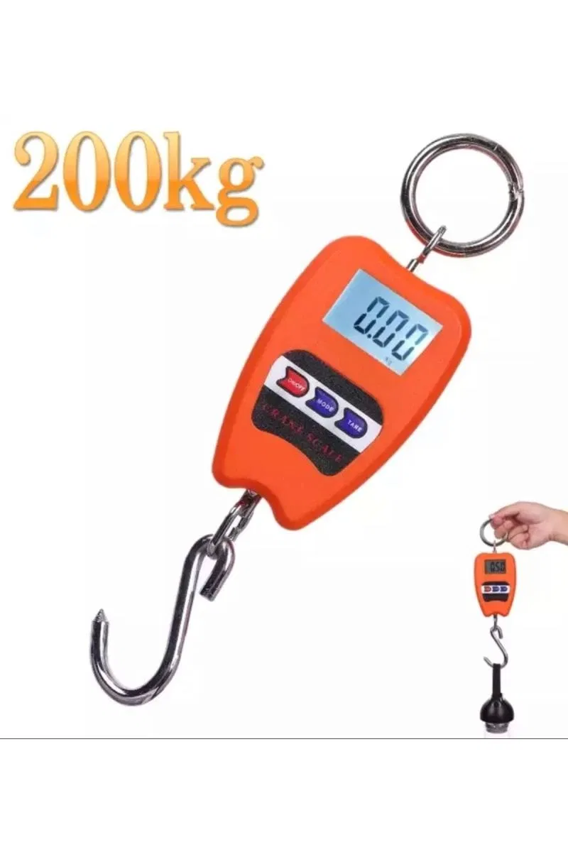 200 Kg Vinç Tipi Kancalı Terazi - Ağır Yükler İçin Hassas Ölçüm görsel 2