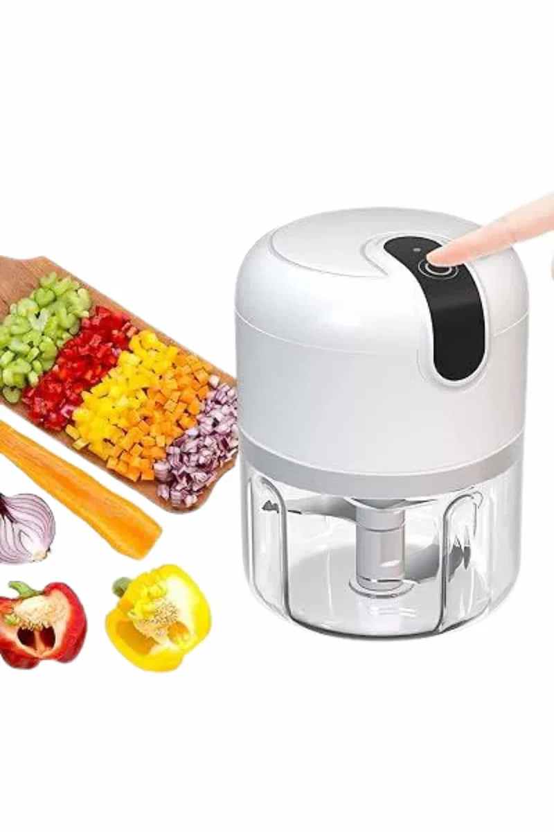 Rondo Doğrayıcı 250 ML Taşınabilir USB Şarjlı Pratik El Rondo Blender Yeni Nesil görsel 3