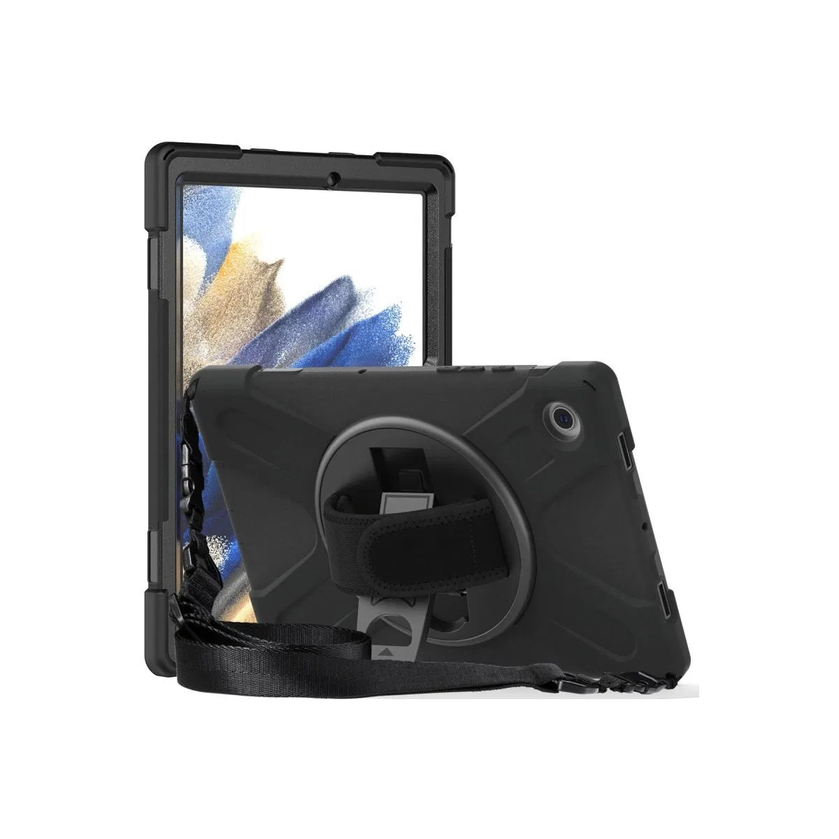 Samsung Galaxy X200 Tab A8 10. 5 Kılıf Amazing Tablet Kapak - Pembe görsel 4