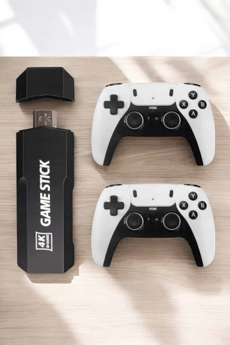 Game Stick Retro 8K ULTRA HD Video Oyun Konsolu Android Tv Özelliği görsel 4