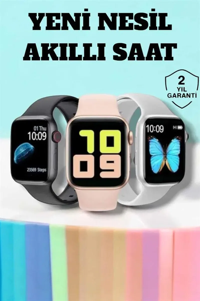 Akıllı Saat Arama Cevaplayan Dokunmatik Ekran Bleutooth Bağlantılı görsel 2