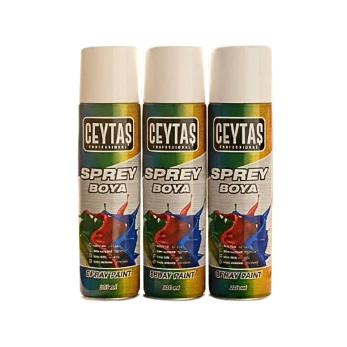 Beyaz Sprey Boya 200 ml