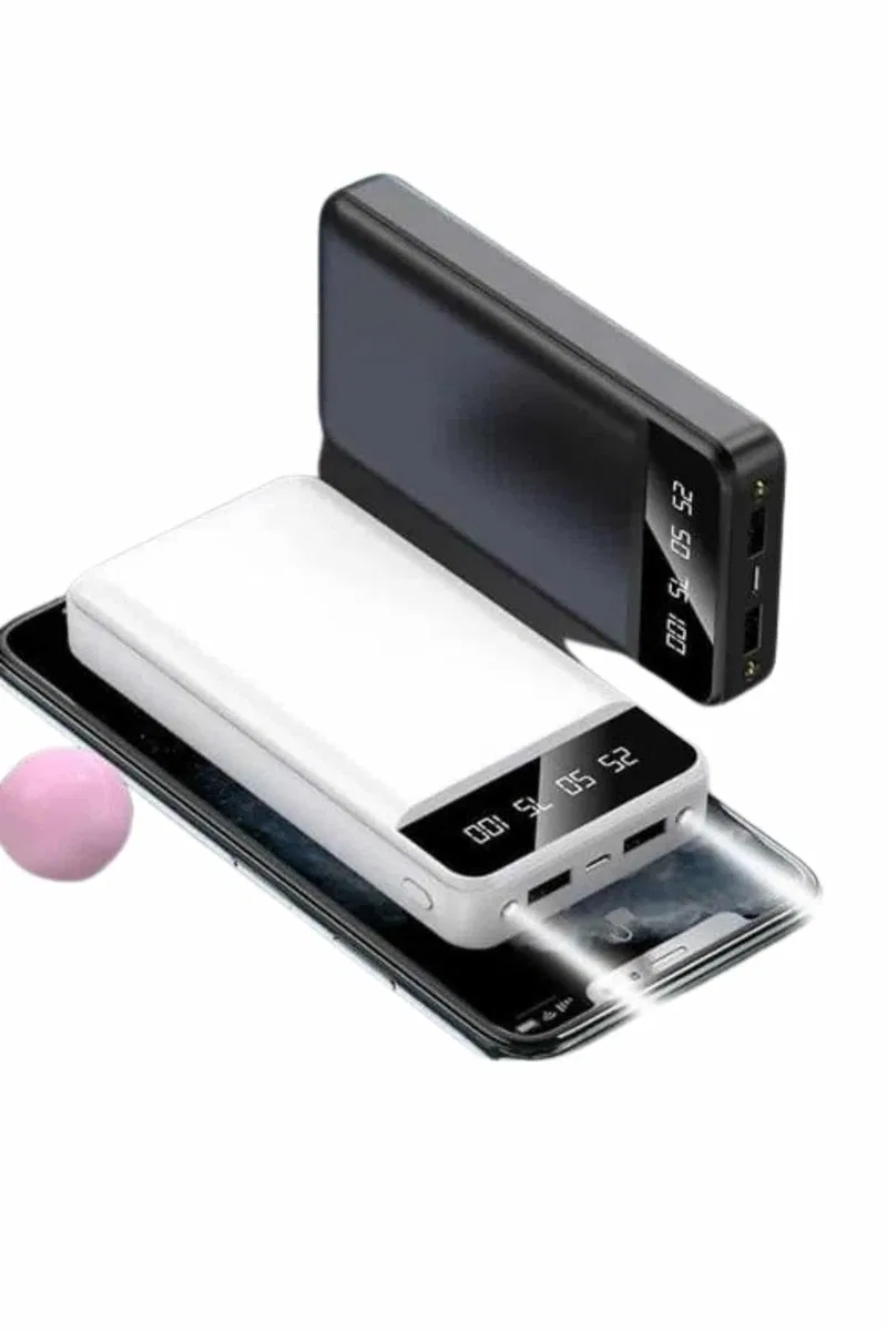 4 Çıkışlı 20. 000 Mah Powerbank Uzun Pil Ömürlü Taşınabilir görsel 3