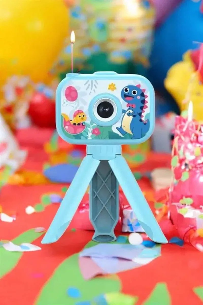 Ayaklı Mini Fotoğraf Makinesi Çocuk Için Eğitici Video Kamera görsel 4