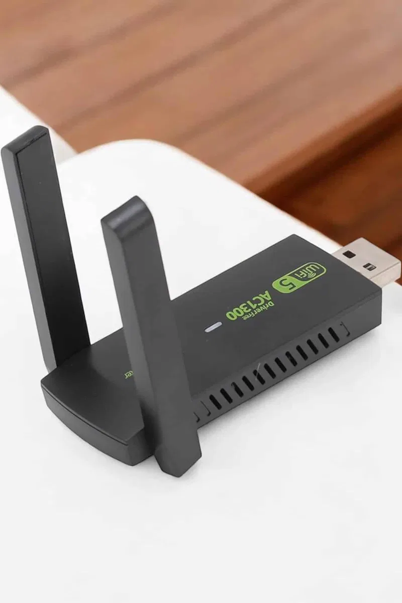 Wifi Alıcı Wifi Adaptörü USB Girişli 3. 0 görsel 4