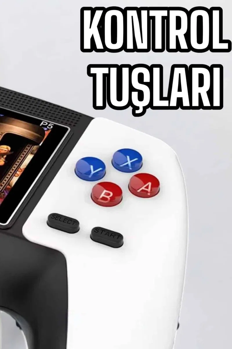 Gamepad 520 Retro Oyunlu Taşınabilir El Konsolu Atari görsel 2