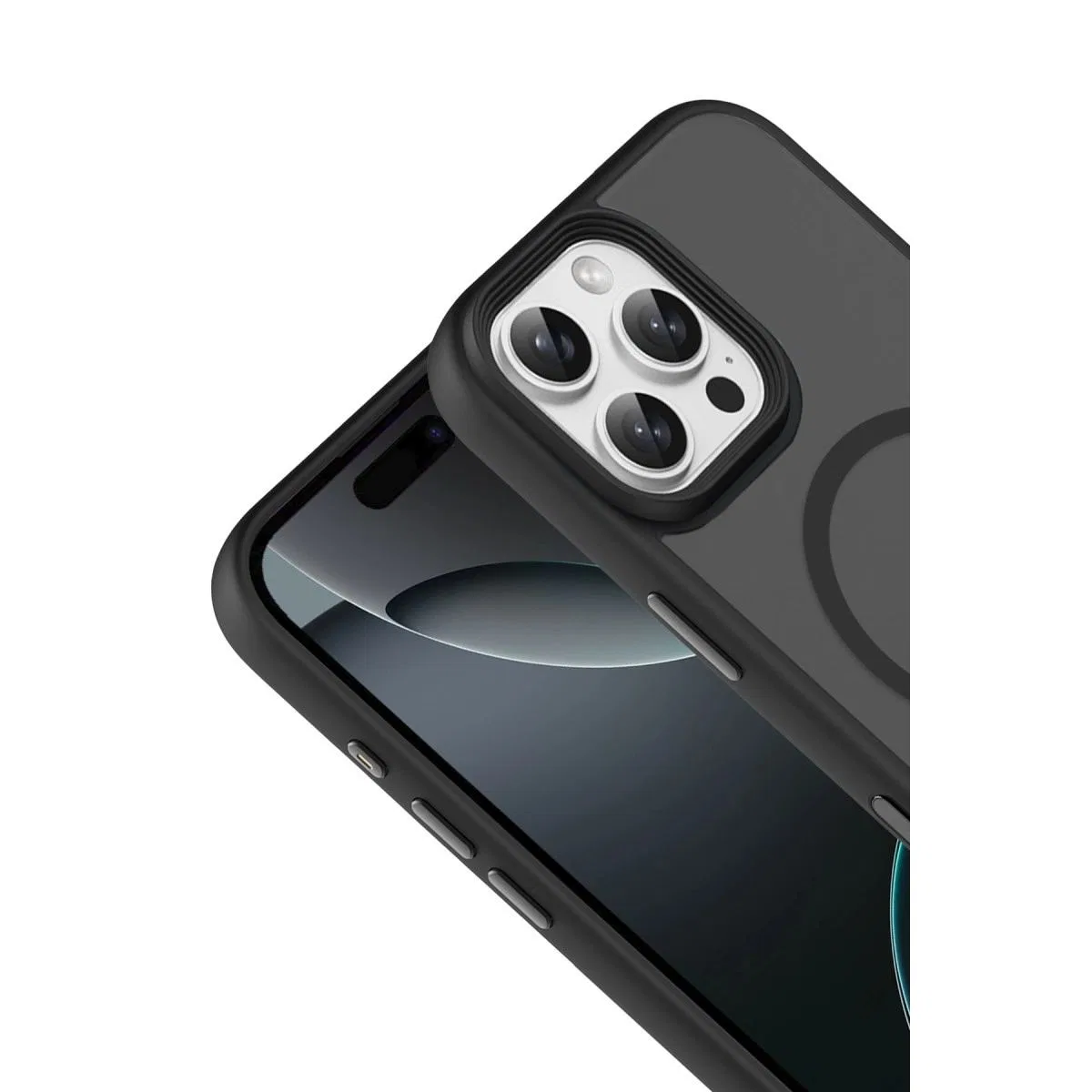 Joko Apple İphone 16 Pro Max Megane Magsafe Kapak - Siyah görsel 2