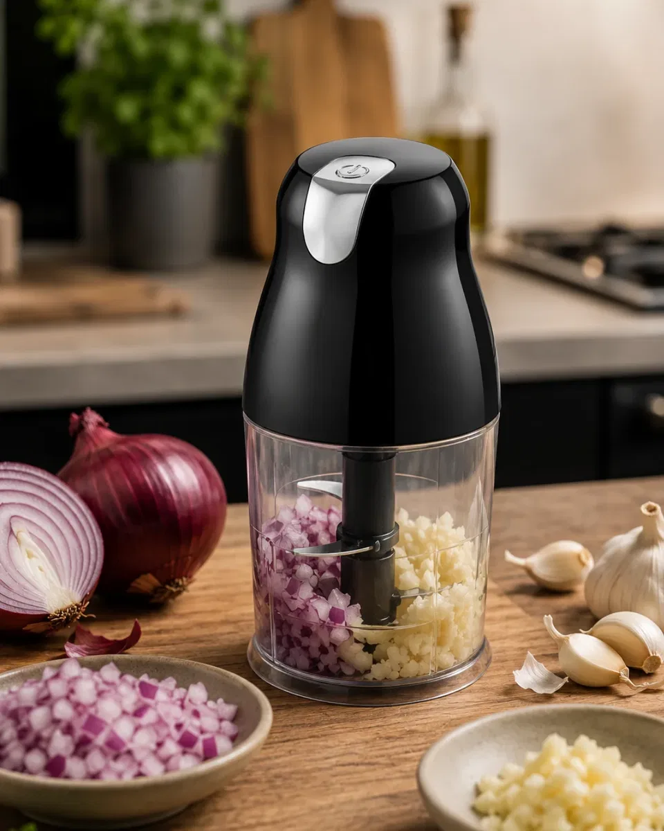 Turbo Fonksiyonlu Mutfak Doğrayıcı 1. 5 L Hazneli Güçlü Rondo