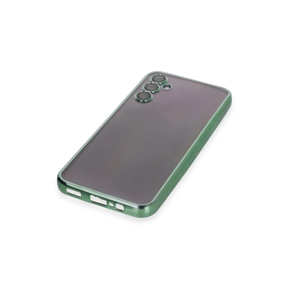 Samsung Galaxy A14 4g Kılıf Razer Lensli Silikon - Yeşil görsel 4