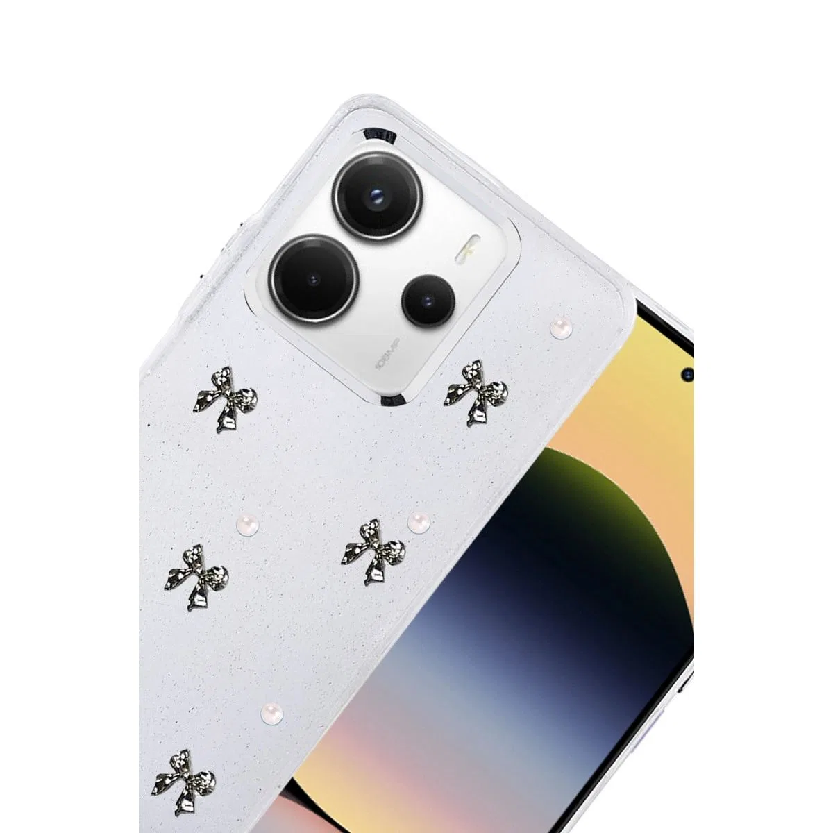Xiaomi Redmi Note 14 4g Fiyonk Desenli Kapak - Desen 8 görsel 3