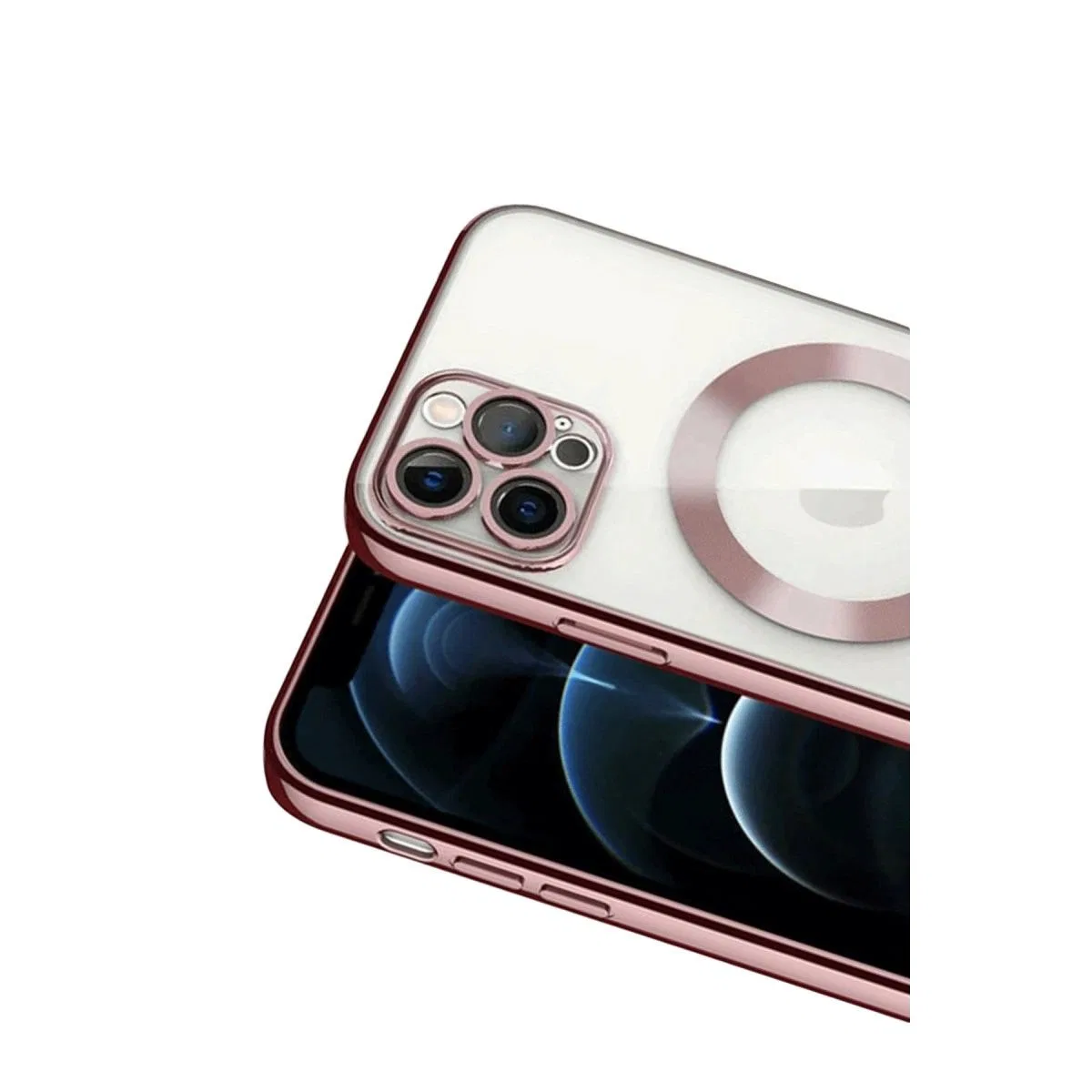 Apple İphone 13 Pro Kılıf Kross Magneticsafe Kapak - Rose görsel 3