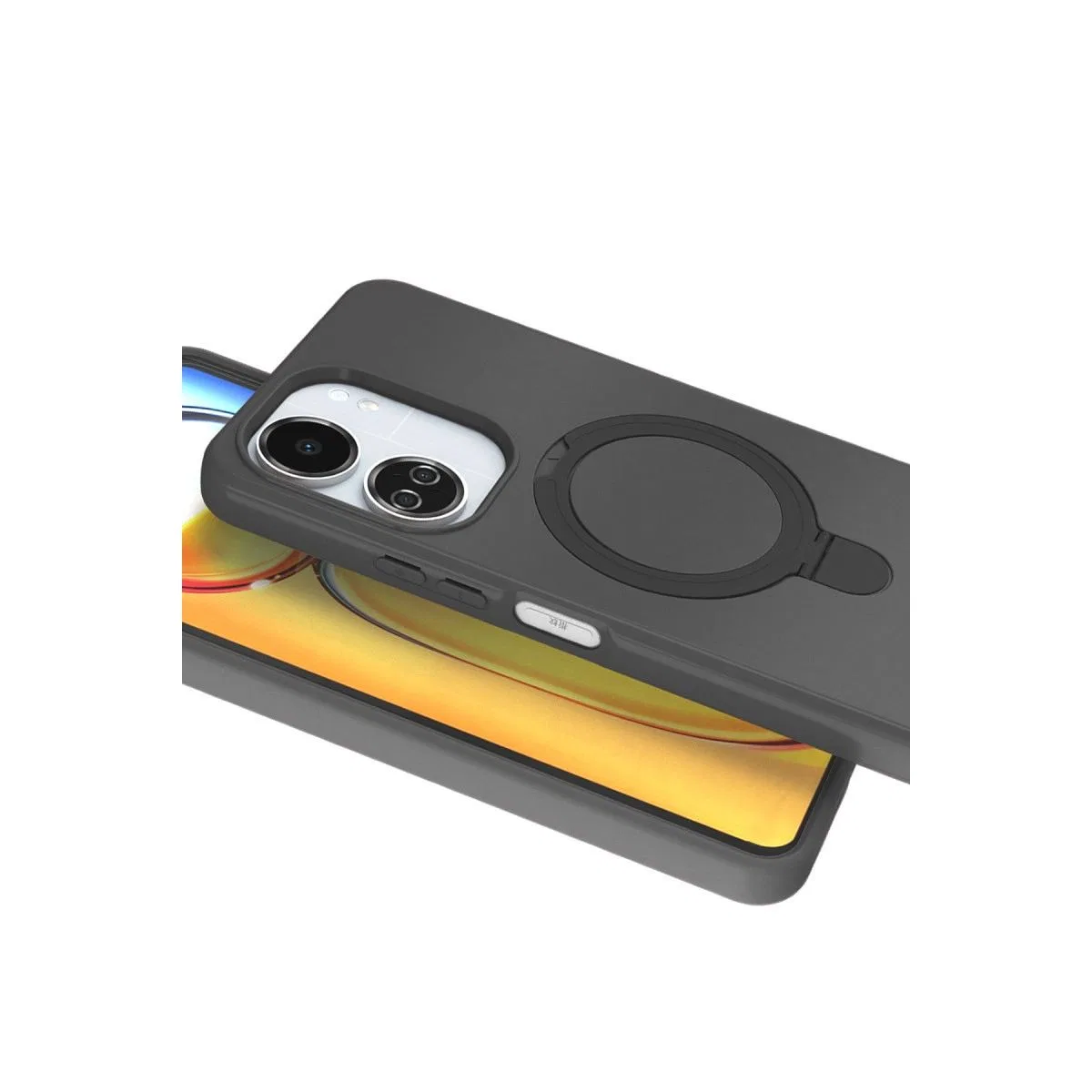 Xiaomi Redmi 13c Regal Magsafe Standlı Kapak - Titan Gri görsel 3