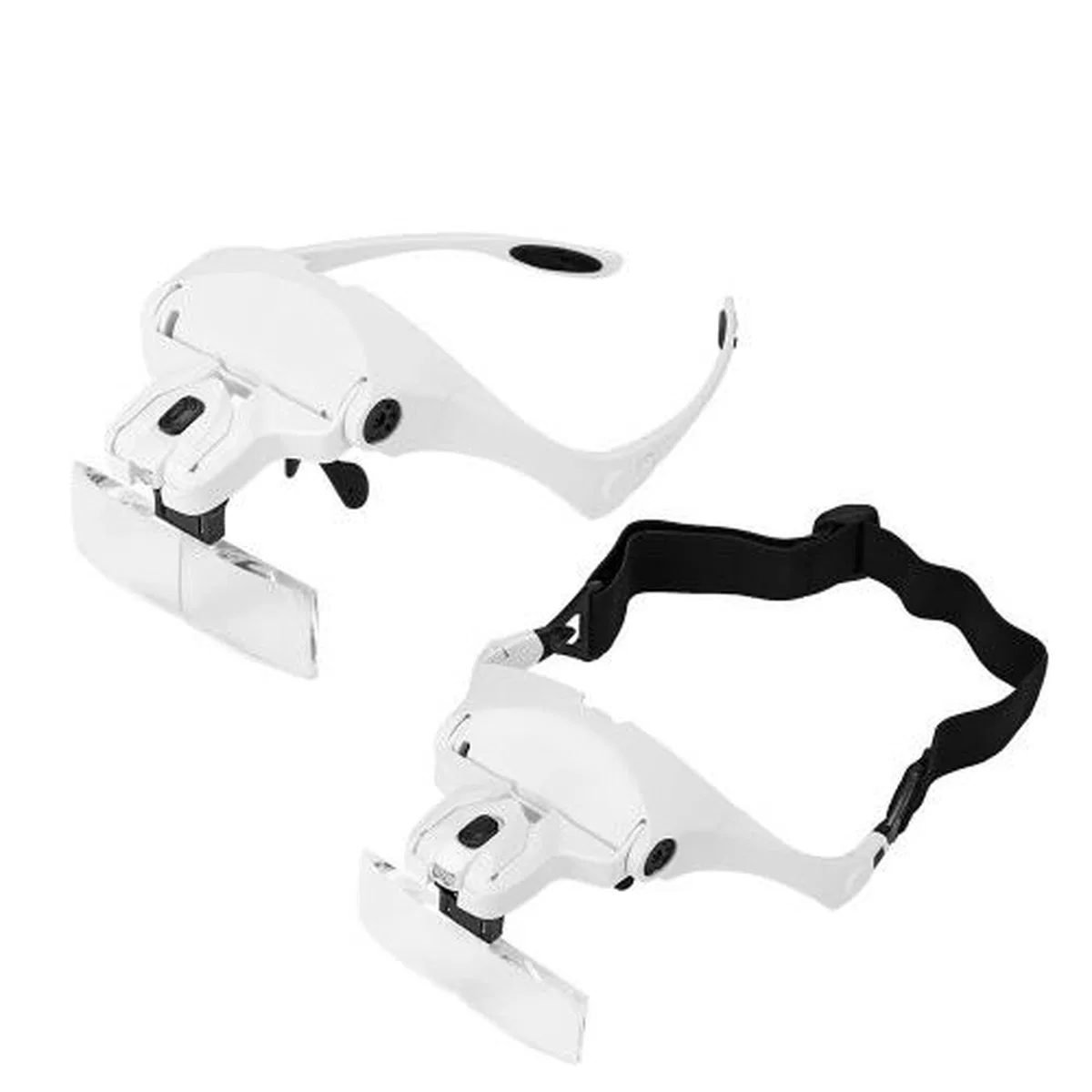 5 Lens 1. 0x3. 5x, 2led Işıklı Ile Ayarlanabilir Gözlük Büyüteç9892b2 görsel 7